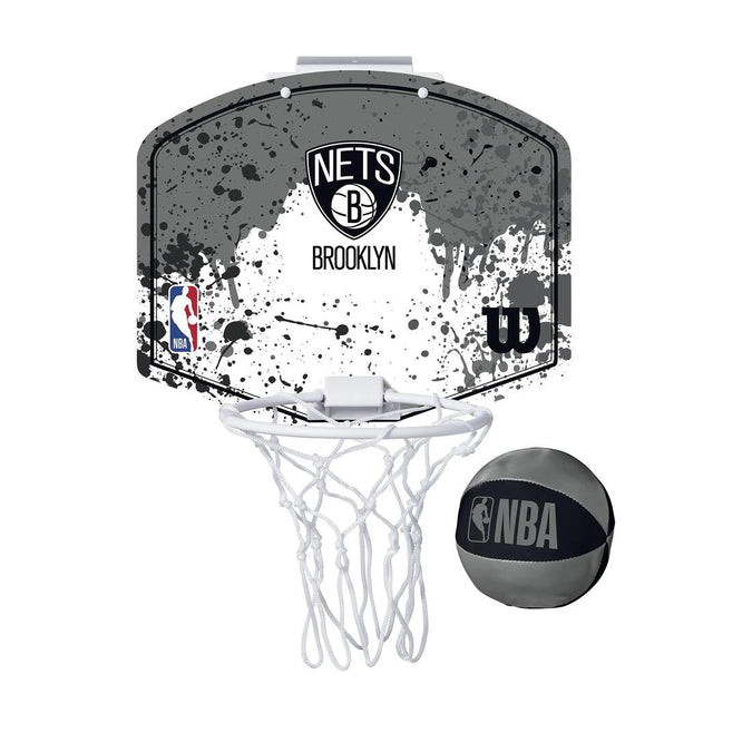 





Mini panier de basket mural NBA Brooklyn Nets - WILSON gris blanc, photo 1 of 1