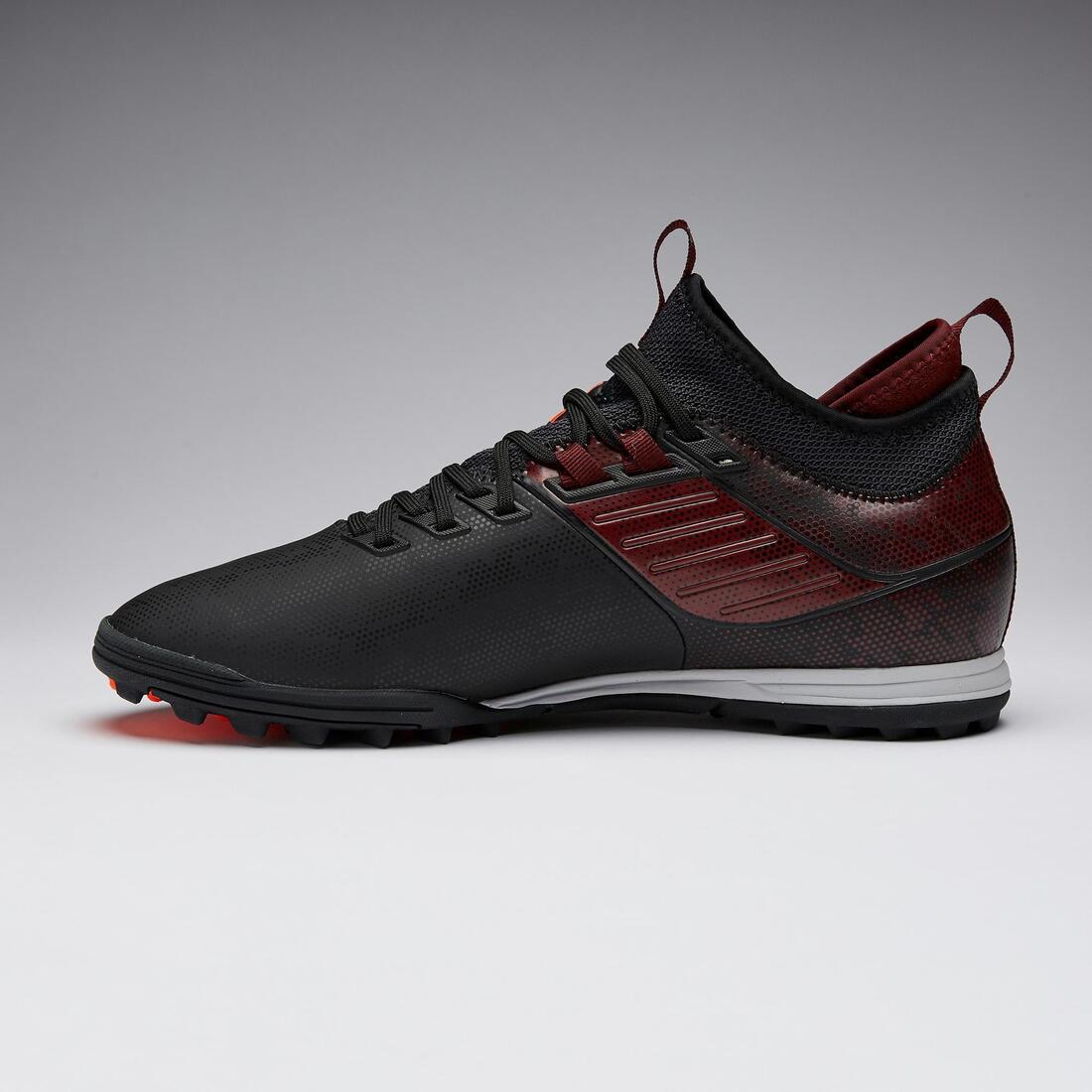 Chaussure de football adulte terrain dur Agility 900 TF noire