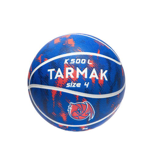 





Ballon de basket K500 Play bleu orange pour enfant basketteur débutant.