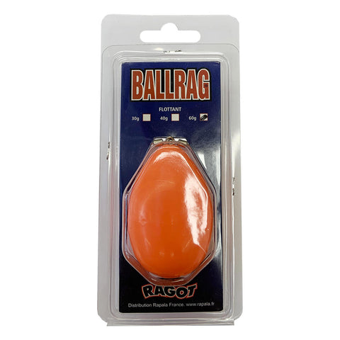 





Ballrag fluo orange 60gr pêche en mer