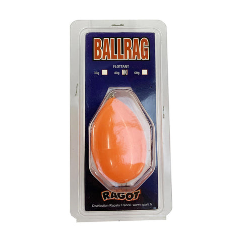 





Ballrag fluo orange 40gr pêche en mer