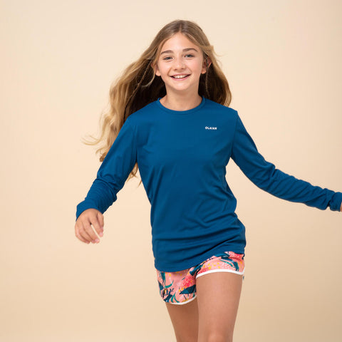





water tee shirt anti UV surf manches longues junior