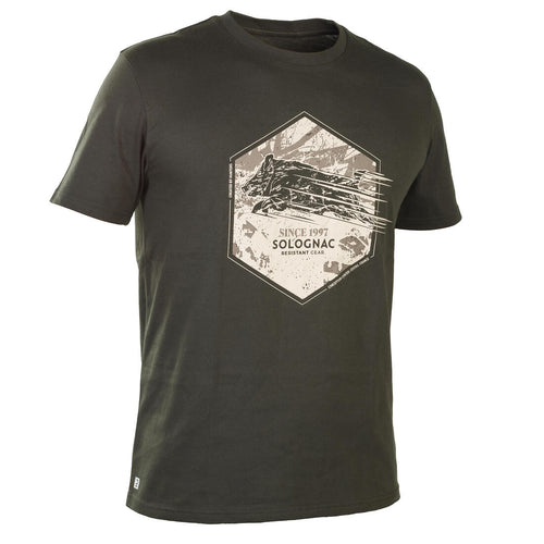 





T-shirt manches courtes  coton 100 Cerf