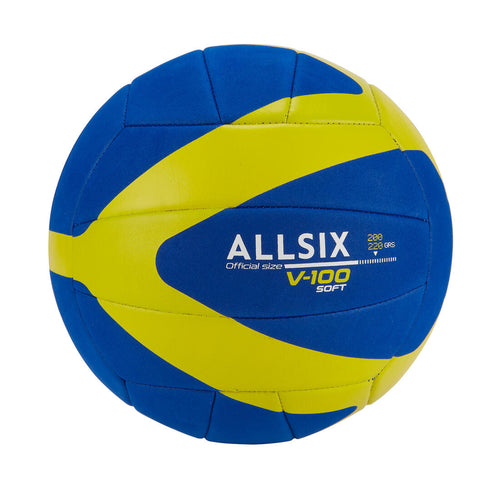 





Ballon de Volleyball V100 Soft 200 - 220 g pour les 6 à 9 Ans
