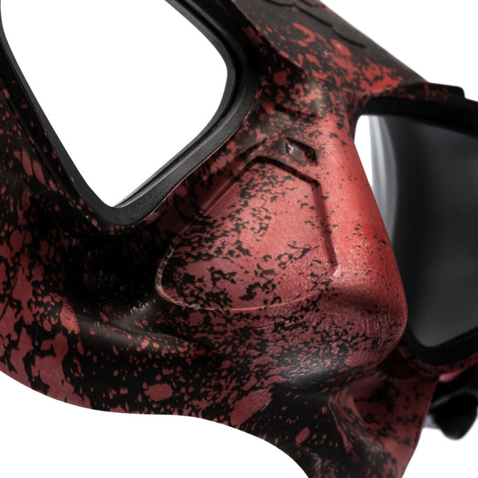 Masque Chasse sous-marine C4 CARBON - Plasma Noir Verre miroir