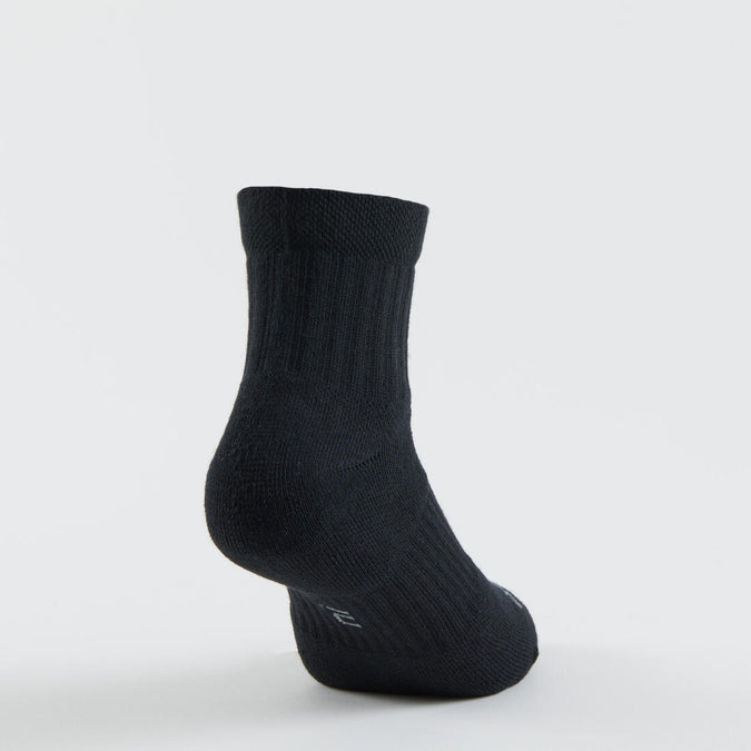 chaussettes enfant ultra courtes (lot de 3) noir garcon