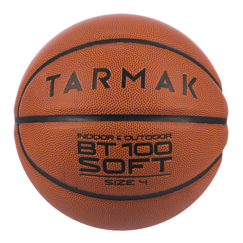 





Ballon de basket BT100 taille 4 orange pour enfant jusqu'à 6 ans pour débuter.