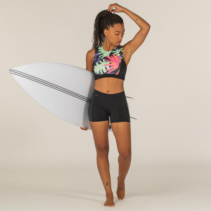 SHORT DE SURF FEMME REVA NOIR Decathlon Guadeloupe