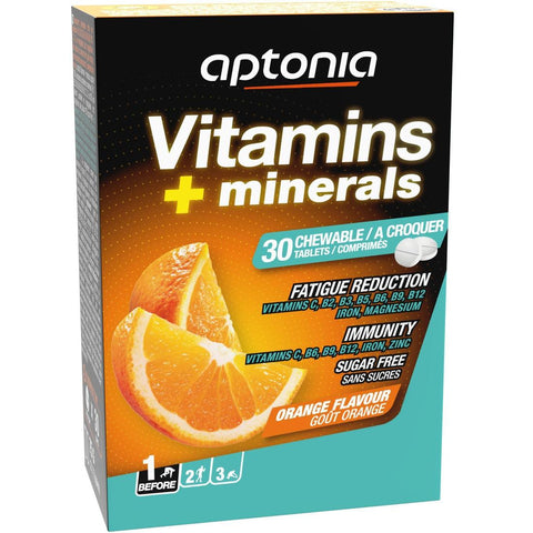 





Complément alimentaire comprimés VITAMINES et MINERAUX orange x30