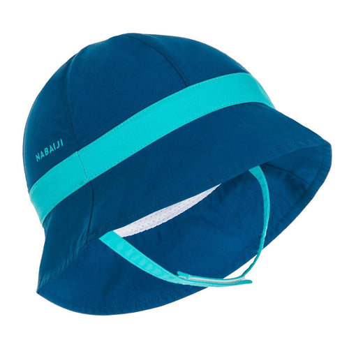 





Chapeau anti UV bébé nageur bleu