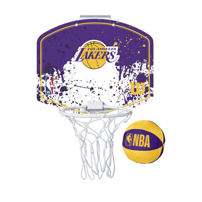 





Mini panier de basket mural NBA Los Angeles Lakers - WILSON violet jaune, photo 1 of 1