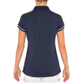 Polo Manches courtes Voile aventure 100 Femme Bleu