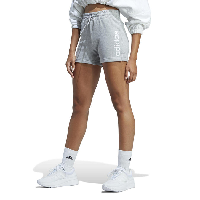 SHORT DE FITNESS ADIDAS FEMME GRIS Decathlon Guadeloupe