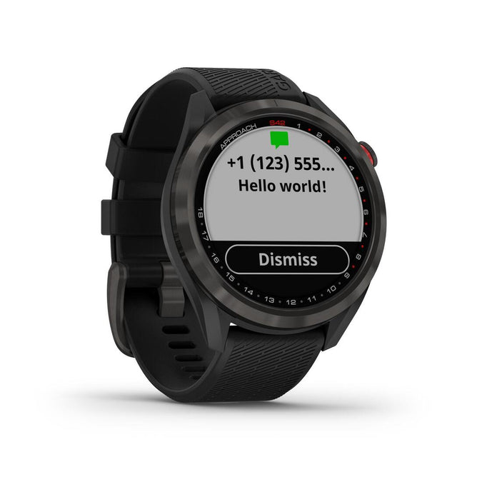 MONTRE GOLF GARMIN APPROACH S42 NOIRE Decathlon Guadeloupe