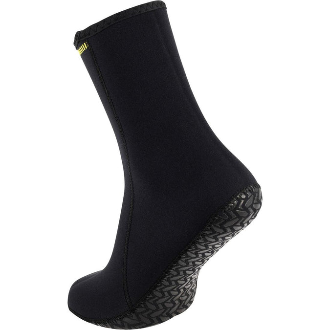 Chaussons plong e n opr ne 3mm noir Decathlon Guadeloupe