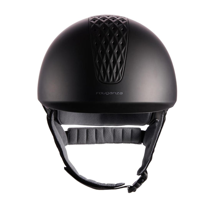 Casque équitation Adulte et Enfant - 520 noir mat