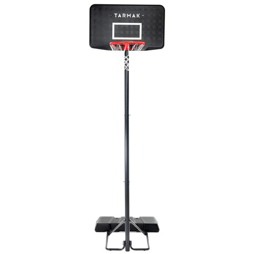 





Panier de basket sur pied réglable de 2,20m à 3,05m - B100 noir