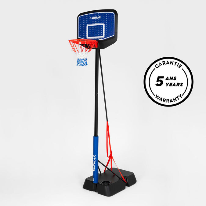 Panier de basket Enfant Dunk sur pied réglable 1,60m à 2,20m - K900 Bl