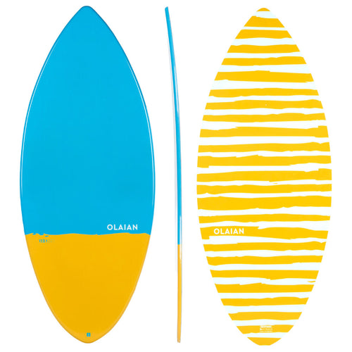 





Skimboard 900 enfant bleu orange Fibre composite