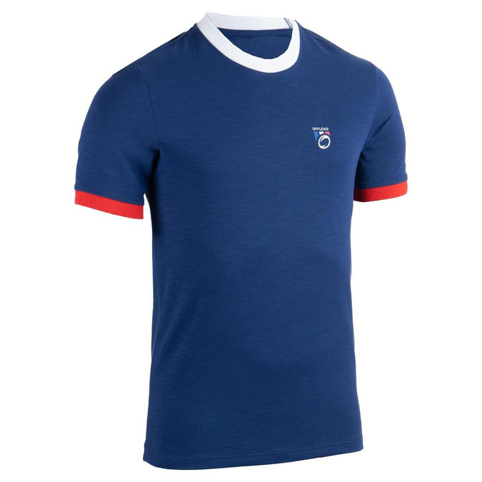 





T shirt manches courtes rugby supporter Rugby 2019 France adulte bleu, photo 1 of 9