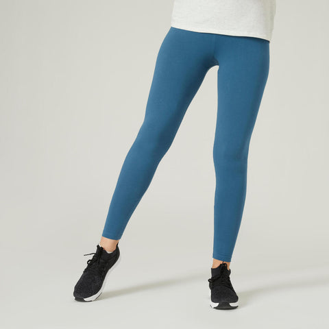 





Legging fitness long coton extensible femme - Fit+