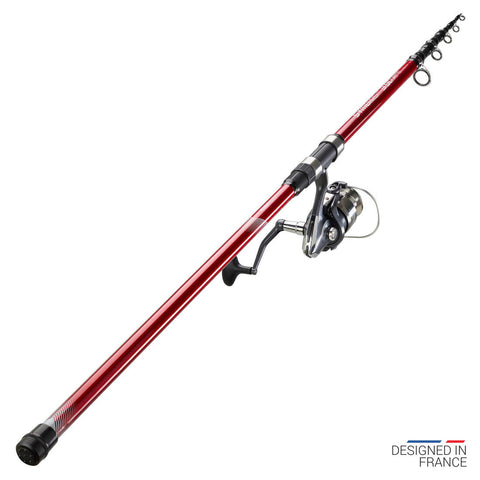 





Ensemble de pêche surfcasting canne & moulinet SYMBIOS LIGHT 500 3.90m 80-150g