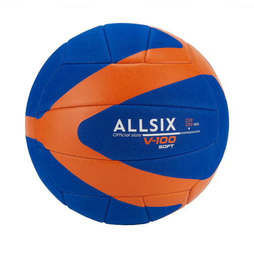 





Ballon de Volleyball V100 Soft 230 - 250 g pour les 10 à 14 Ans
