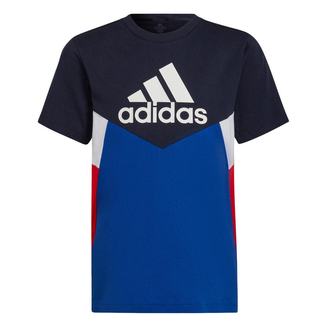 





T-shirt coton color block bleu adidas, photo 1 of 5