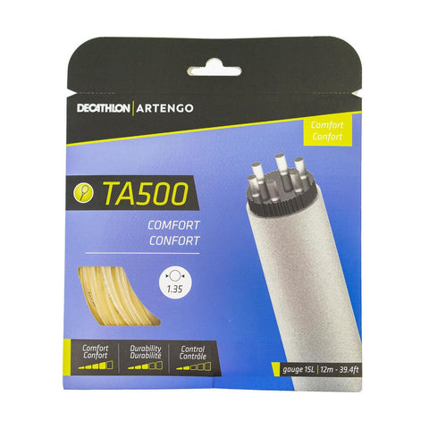 





CORDAGE DE TENNIS MULTIFILAMENT BRUN TA 500  COMFORT JAUGE 1.35 MM