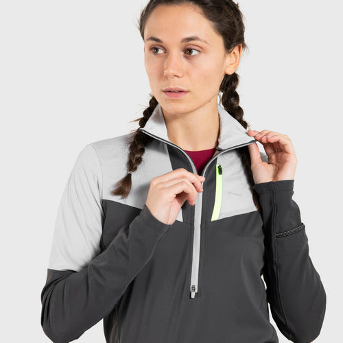





MAILLOT DE TRAIL RUNNING MANCHES LONGUES SOFTSHELL FEMME