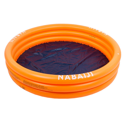 Piscinette enfant TIDIPOOL BASIC orange en mousse de 65 cm de diamètre  NABAIJI
