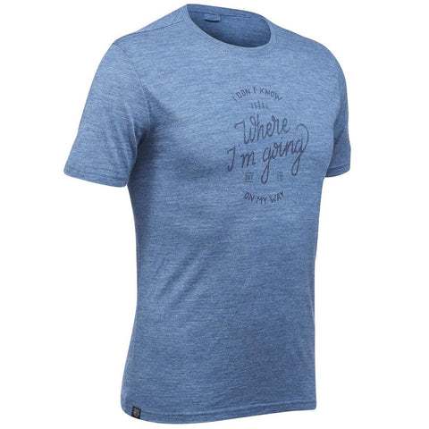 





T-shirt manches courtes Trekking techwool 155 laine homme