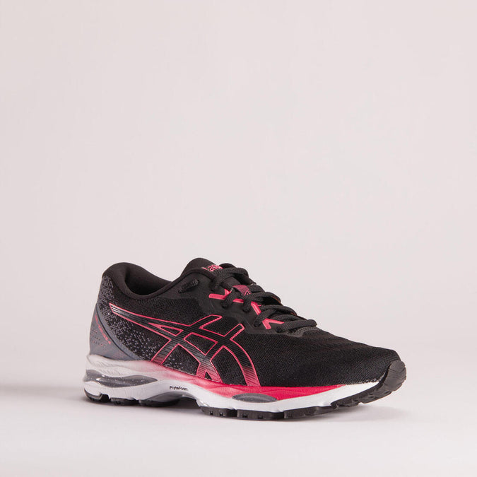 CHAUSSURES DE RUNNING FEMME ASICS GEL ZIRUSS 4 NOIRE ROSE Decathlon Guadeloupe