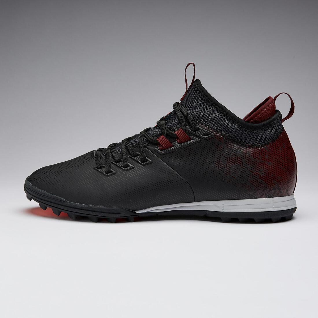 Chaussure de football adulte terrain dur Agility 900 TF noire