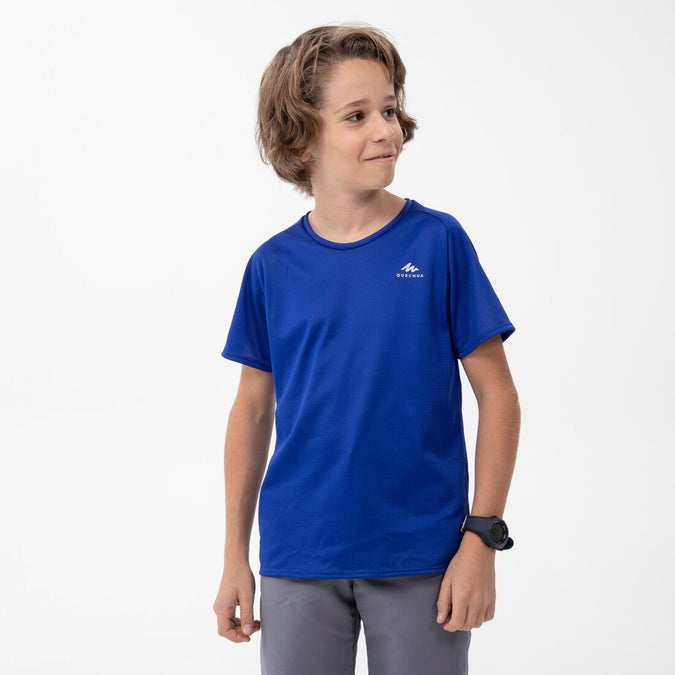 T Shirt de randonn e MH500 enfant 7 15 ans Decathlon Guadeloupe