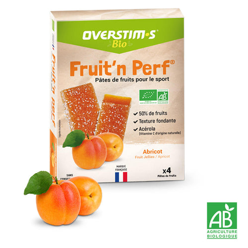 





Overstims Pâtes de fruits bio abricot - 4x25g